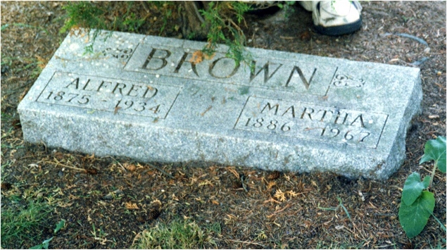 Brown, Alfred and Martha Jane